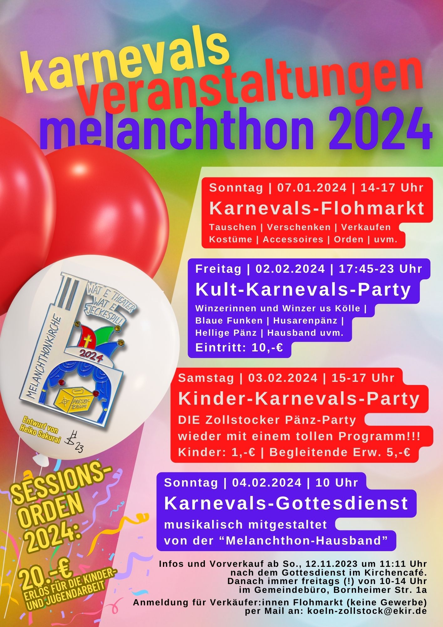 You are currently viewing Karneval 2024 in Melanchthon | Vorverkauf läuft