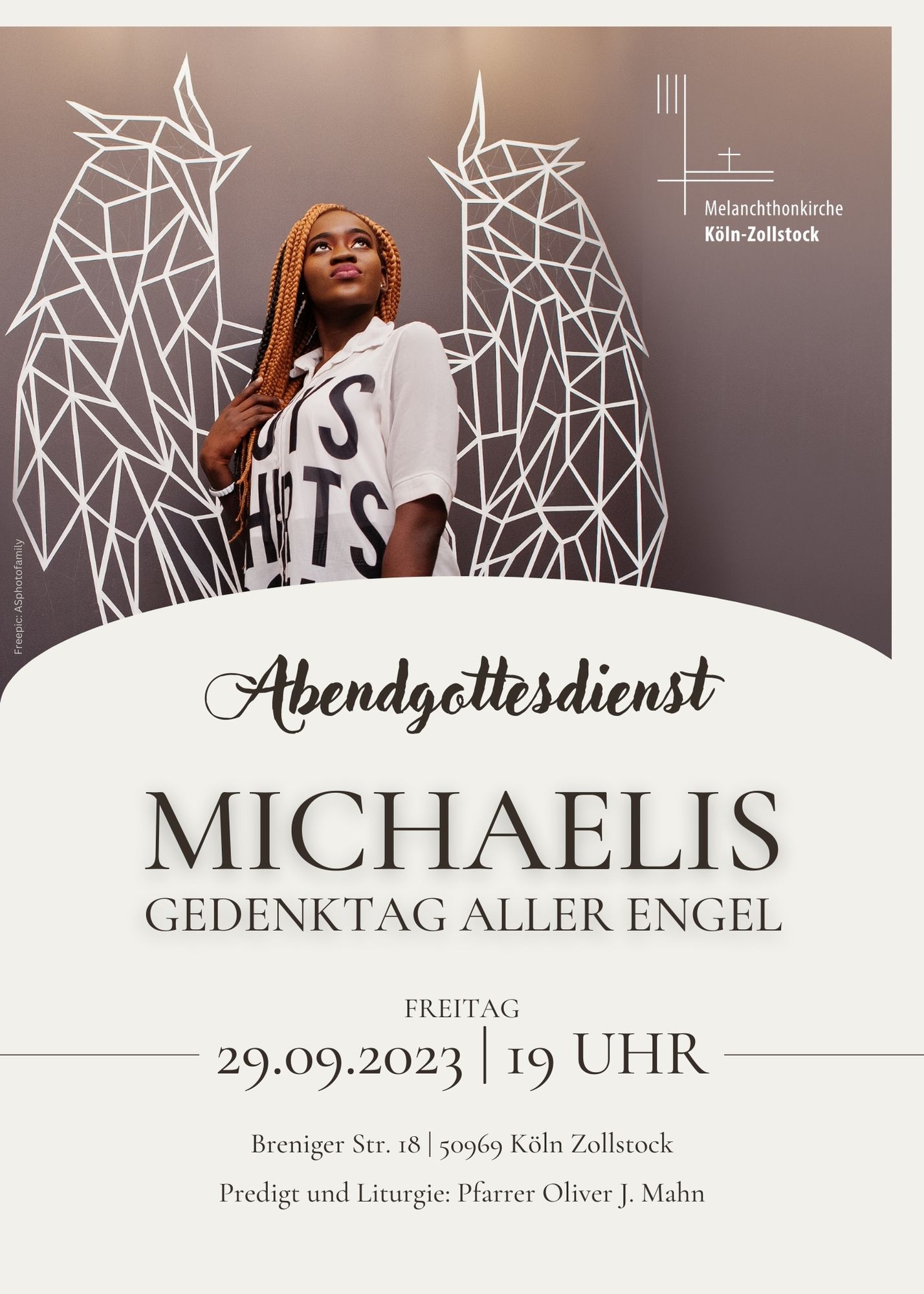 Read more about the article Gottesdienst mit Abendmahl an Michaelis | Freitag, 29. September um 19 Uhr | Pfarrer Oliver J. Mahn