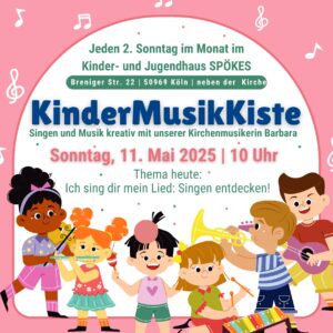 Mehr über den Artikel erfahren KinderMusikKiste | So., 11.05., 10 Uhr | SPÖKES