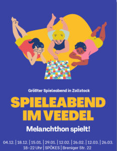 Mehr über den Artikel erfahren Melanchthon spielt! | Do., 18.12. ab 18 Uhr | ohne Anmeldung