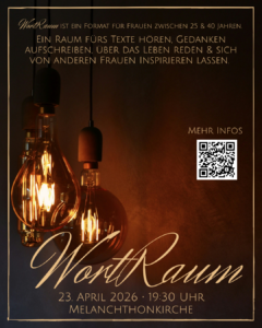 Mehr über den Artikel erfahren WortRaum | Do., 23.04. | 20 Uhr