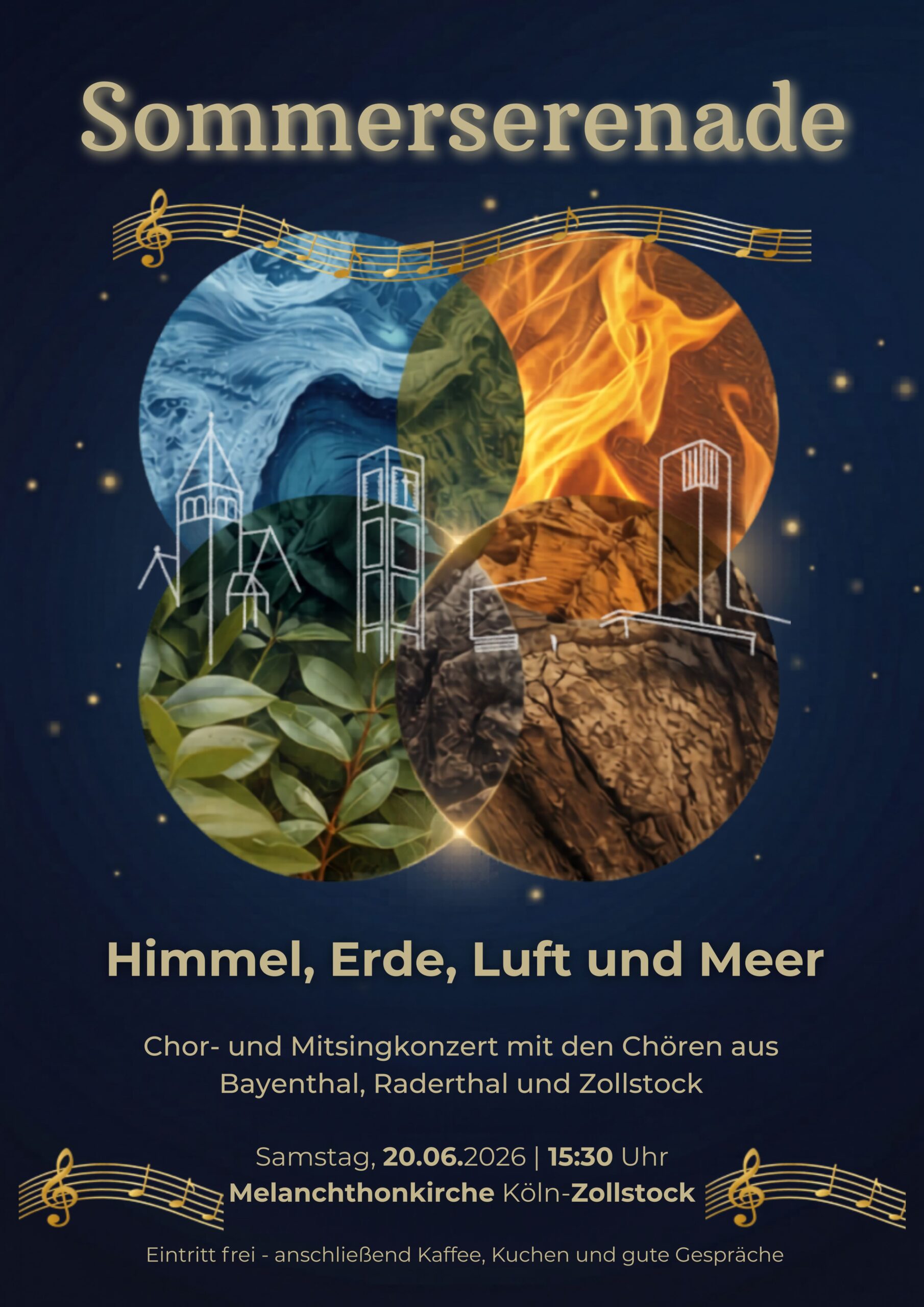 Du betrachtest gerade Sommerserenade | Chorkonzert für alle | Sa., 20.06. um 15:30 Uhr